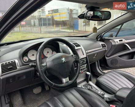 Черный Пежо 407, объемом двигателя 2.72 л и пробегом 310 тыс. км за 5000 $, фото 10 на Automoto.ua