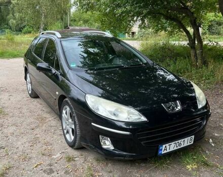 Чорний Пежо 407, об'ємом двигуна 2 л та пробігом 242 тис. км за 5800 $, фото 1 на Automoto.ua