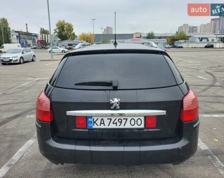 Чорний Пежо 407, об'ємом двигуна 2 л та пробігом 332 тис. км за 5500 $, фото 6 на Automoto.ua
