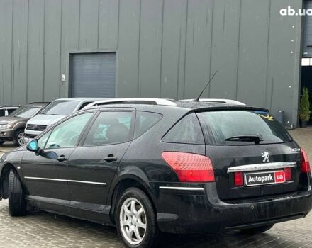 Чорний Пежо 407, об'ємом двигуна 2 л та пробігом 309 тис. км за 5590 $, фото 11 на Automoto.ua
