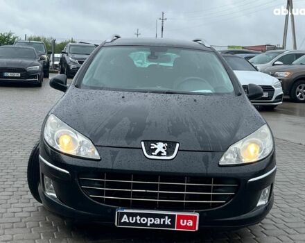 Чорний Пежо 407, об'ємом двигуна 2 л та пробігом 309 тис. км за 5590 $, фото 1 на Automoto.ua