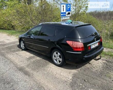 Чорний Пежо 407, об'ємом двигуна 1.6 л та пробігом 247 тис. км за 4999 $, фото 4 на Automoto.ua