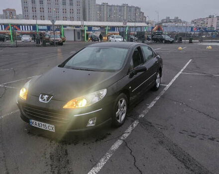 Чорний Пежо 407, об'ємом двигуна 2 л та пробігом 250 тис. км за 3500 $, фото 1 на Automoto.ua