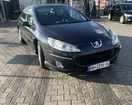 Черный Пежо 407, объемом двигателя 2 л и пробегом 200 тыс. км за 2650 $, фото 1 на Automoto.ua