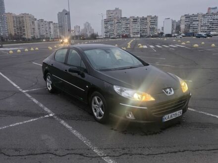 Чорний Пежо 407, об'ємом двигуна 2 л та пробігом 250 тис. км за 3500 $, фото 1 на Automoto.ua