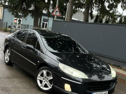 Черный Пежо 407, объемом двигателя 2.23 л и пробегом 257 тыс. км за 4299 $, фото 1 на Automoto.ua