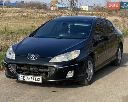 Черный Пежо 407, объемом двигателя 2 л и пробегом 250 тыс. км за 3500 $, фото 1 на Automoto.ua