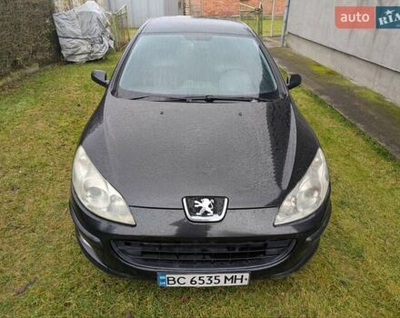 Черный Пежо 407, объемом двигателя 1.8 л и пробегом 245 тыс. км за 3333 $, фото 1 на Automoto.ua