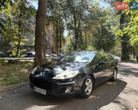 Чорний Пежо 407, об'ємом двигуна 2 л та пробігом 252 тис. км за 4000 $, фото 1 на Automoto.ua