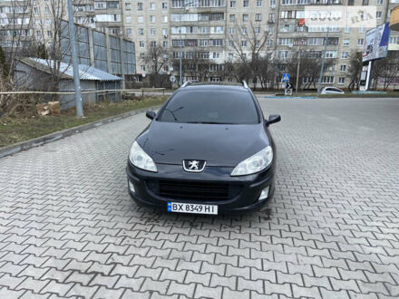 Чорний Пежо 407, об'ємом двигуна 2 л та пробігом 240 тис. км за 4799 $, фото 1 на Automoto.ua