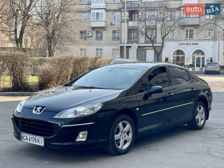 Черный Пежо 407, объемом двигателя 2 л и пробегом 210 тыс. км за 4499 $, фото 1 на Automoto.ua