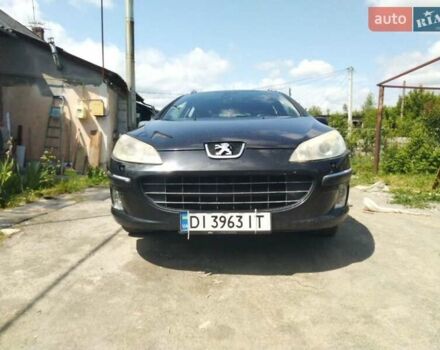 Черный Пежо 407, объемом двигателя 2 л и пробегом 320 тыс. км за 4200 $, фото 1 на Automoto.ua