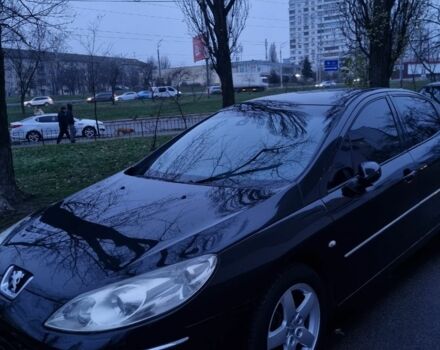 Черный Пежо 407, объемом двигателя 2 л и пробегом 362 тыс. км за 712 $, фото 1 на Automoto.ua