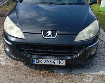 Черный Пежо 407, объемом двигателя 2 л и пробегом 389 тыс. км за 4301 $, фото 1 на Automoto.ua