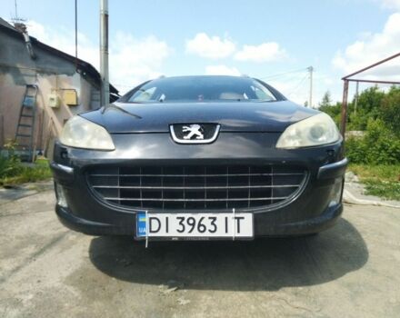 Чорний Пежо 407, об'ємом двигуна 2 л та пробігом 380 тис. км за 4200 $, фото 1 на Automoto.ua