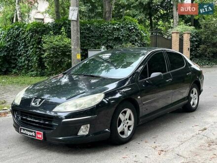 Черный Пежо 407, объемом двигателя 2 л и пробегом 192 тыс. км за 4690 $, фото 1 на Automoto.ua