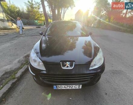 Чорний Пежо 407, об'ємом двигуна 1.75 л та пробігом 232 тис. км за 3000 $, фото 1 на Automoto.ua