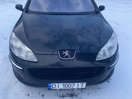 Черный Пежо 407, объемом двигателя 2 л и пробегом 282 тыс. км за 4150 $, фото 1 на Automoto.ua