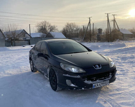 Черный Пежо 407, объемом двигателя 2 л и пробегом 400 тыс. км за 5000 $, фото 1 на Automoto.ua