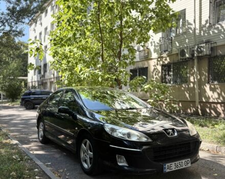 Чорний Пежо 407, об'ємом двигуна 2 л та пробігом 252 тис. км за 4000 $, фото 1 на Automoto.ua
