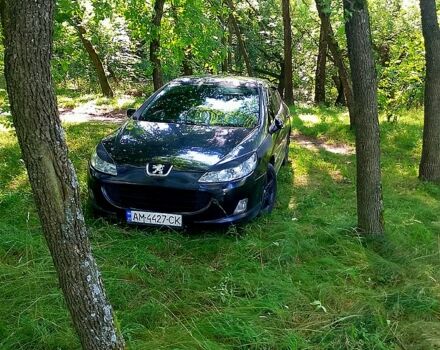 Черный Пежо 407, объемом двигателя 2 л и пробегом 301 тыс. км за 3800 $, фото 1 на Automoto.ua