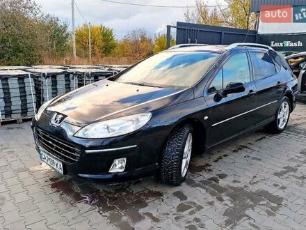 Черный Пежо 407, объемом двигателя 2.7 л и пробегом 300 тыс. км за 4850 $, фото 1 на Automoto.ua