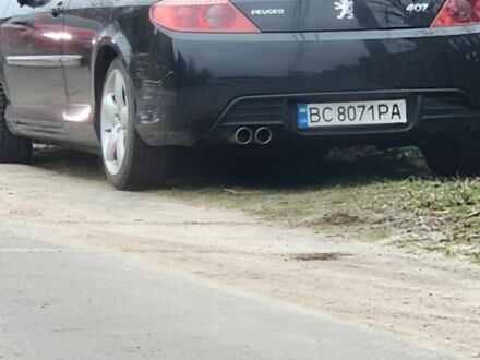 Пежо 407 2006 у Львові на Automoto.ua Чорний Пежо 407, об'ємом двигуна 2.7 л та пробігом 175 тис. км за 5500 $, фото 1 на Automoto.ua