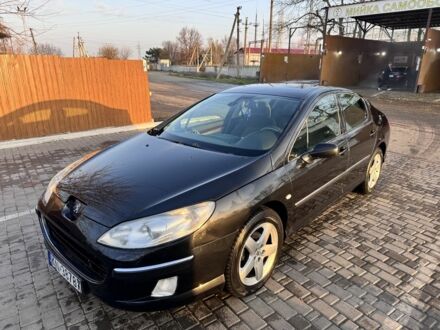 Черный Пежо 407, объемом двигателя 2 л и пробегом 230 тыс. км за 2100 $, фото 1 на Automoto.ua
