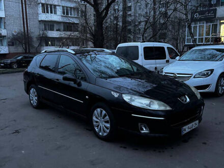 Чорний Пежо 407, об'ємом двигуна 1.56 л та пробігом 337 тис. км за 2999 $, фото 1 на Automoto.ua
