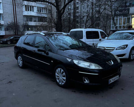 Черный Пежо 407, объемом двигателя 1.56 л и пробегом 337 тыс. км за 2999 $, фото 1 на Automoto.ua