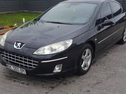 Черный Пежо 407, объемом двигателя 2 л и пробегом 248 тыс. км за 3300 $, фото 1 на Automoto.ua