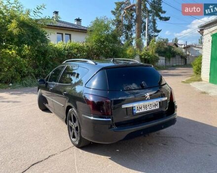 Чорний Пежо 407, об'ємом двигуна 2 л та пробігом 305 тис. км за 5000 $, фото 1 на Automoto.ua