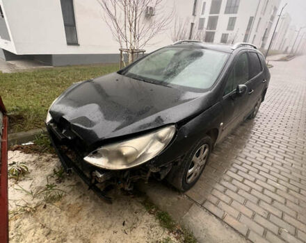 Черный Пежо 407, объемом двигателя 1.6 л и пробегом 330 тыс. км за 1700 $, фото 1 на Automoto.ua