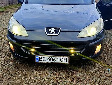 Черный Пежо 407, объемом двигателя 1.7 л и пробегом 250 тыс. км за 2999 $, фото 1 на Automoto.ua