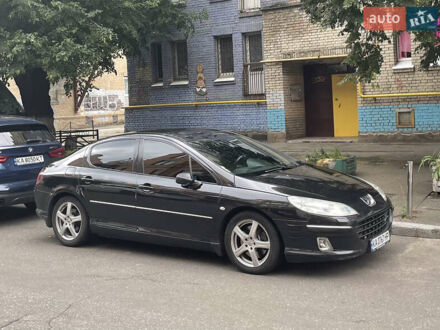 Черный Пежо 407, объемом двигателя 3 л и пробегом 225 тыс. км за 5200 $, фото 1 на Automoto.ua