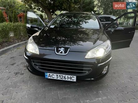 Чорний Пежо 407, об'ємом двигуна 2 л та пробігом 258 тис. км за 6300 $, фото 1 на Automoto.ua