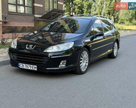 Черный Пежо 407, объемом двигателя 2.7 л и пробегом 210 тыс. км за 5333 $, фото 1 на Automoto.ua