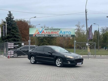 Черный Пежо 407, объемом двигателя 1.6 л и пробегом 244 тыс. км за 3999 $, фото 1 на Automoto.ua