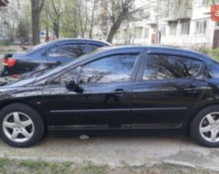 Черный Пежо 407, объемом двигателя 2 л и пробегом 480 тыс. км за 4500 $, фото 1 на Automoto.ua