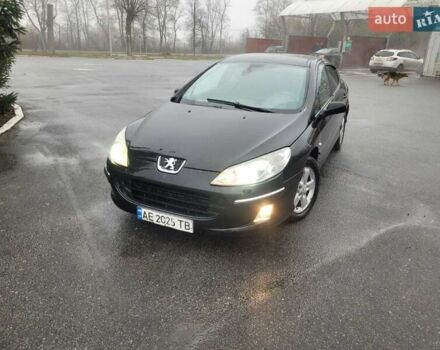 Черный Пежо 407, объемом двигателя 1.56 л и пробегом 250 тыс. км за 2600 $, фото 1 на Automoto.ua