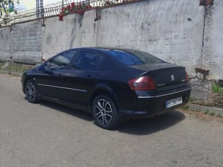 Черный Пежо 407, объемом двигателя 2 л и пробегом 999 тыс. км за 3000 $, фото 1 на Automoto.ua