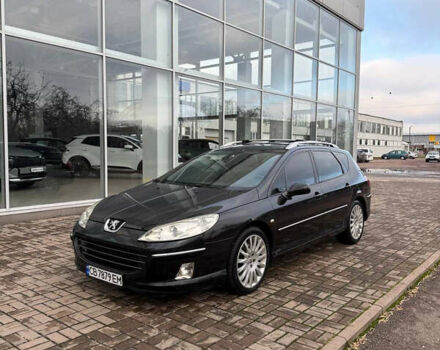Черный Пежо 407, объемом двигателя 2.72 л и пробегом 310 тыс. км за 5000 $, фото 1 на Automoto.ua