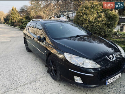 Пежо 407 2007 у Бурштыне на Automoto.ua Чорний Пежо 407, об'ємом двигуна 2 л та пробігом 260 тис. км за 5500 $, фото 1 на Automoto.ua