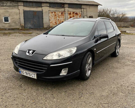 Чорний Пежо 407, об'ємом двигуна 2.2 л та пробігом 310 тис. км за 5800 $, фото 1 на Automoto.ua