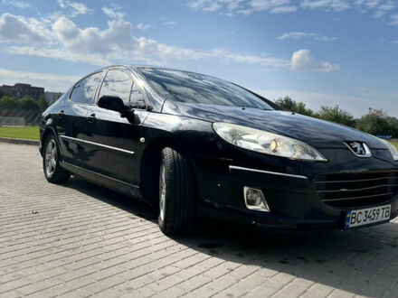 Черный Пежо 407, объемом двигателя 2 л и пробегом 264 тыс. км за 5500 $, фото 1 на Automoto.ua