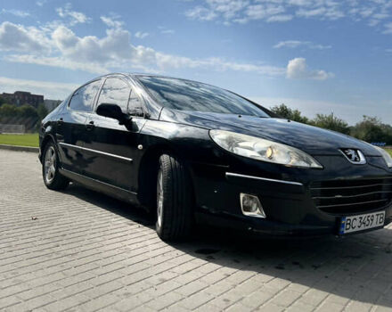 Черный Пежо 407, объемом двигателя 2 л и пробегом 264 тыс. км за 5500 $, фото 1 на Automoto.ua