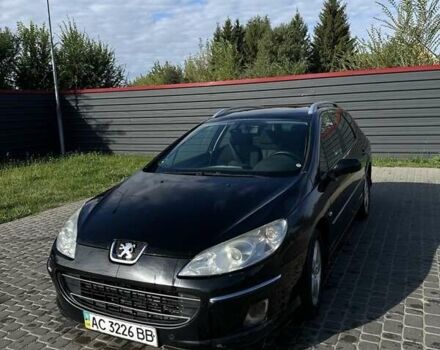 Чорний Пежо 407, об'ємом двигуна 1.6 л та пробігом 300 тис. км за 5000 $, фото 1 на Automoto.ua