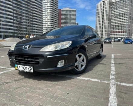 Черный Пежо 407, объемом двигателя 2 л и пробегом 314 тыс. км за 5200 $, фото 1 на Automoto.ua