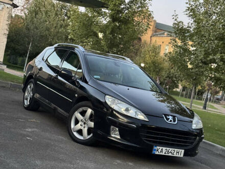 Пежо 407 2008 у Києві на Automoto.ua Чорний Пежо 407, об'ємом двигуна 2 л та пробігом 300 тис. км за 4499 $, фото 1 на Automoto.ua