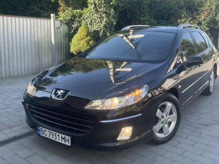 Черный Пежо 407, объемом двигателя 1.6 л и пробегом 210 тыс. км за 5600 $, фото 1 на Automoto.ua